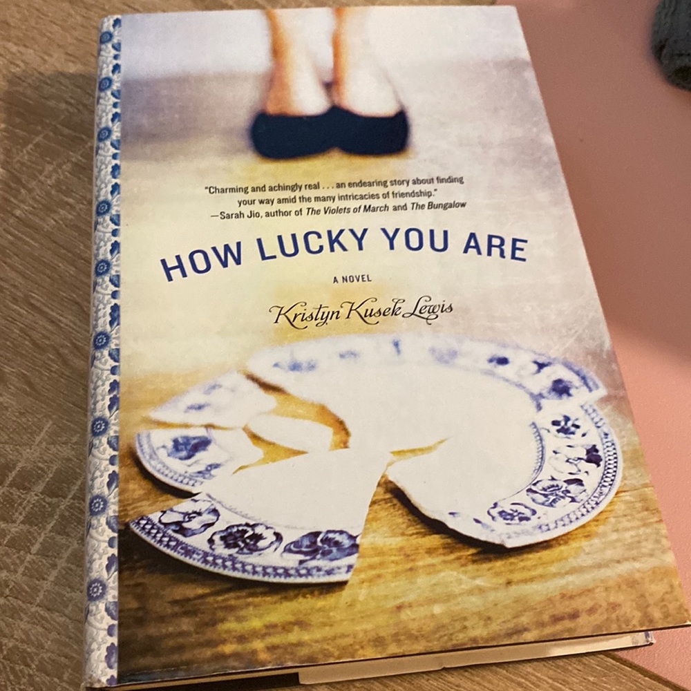 How lucky you are hardcover book